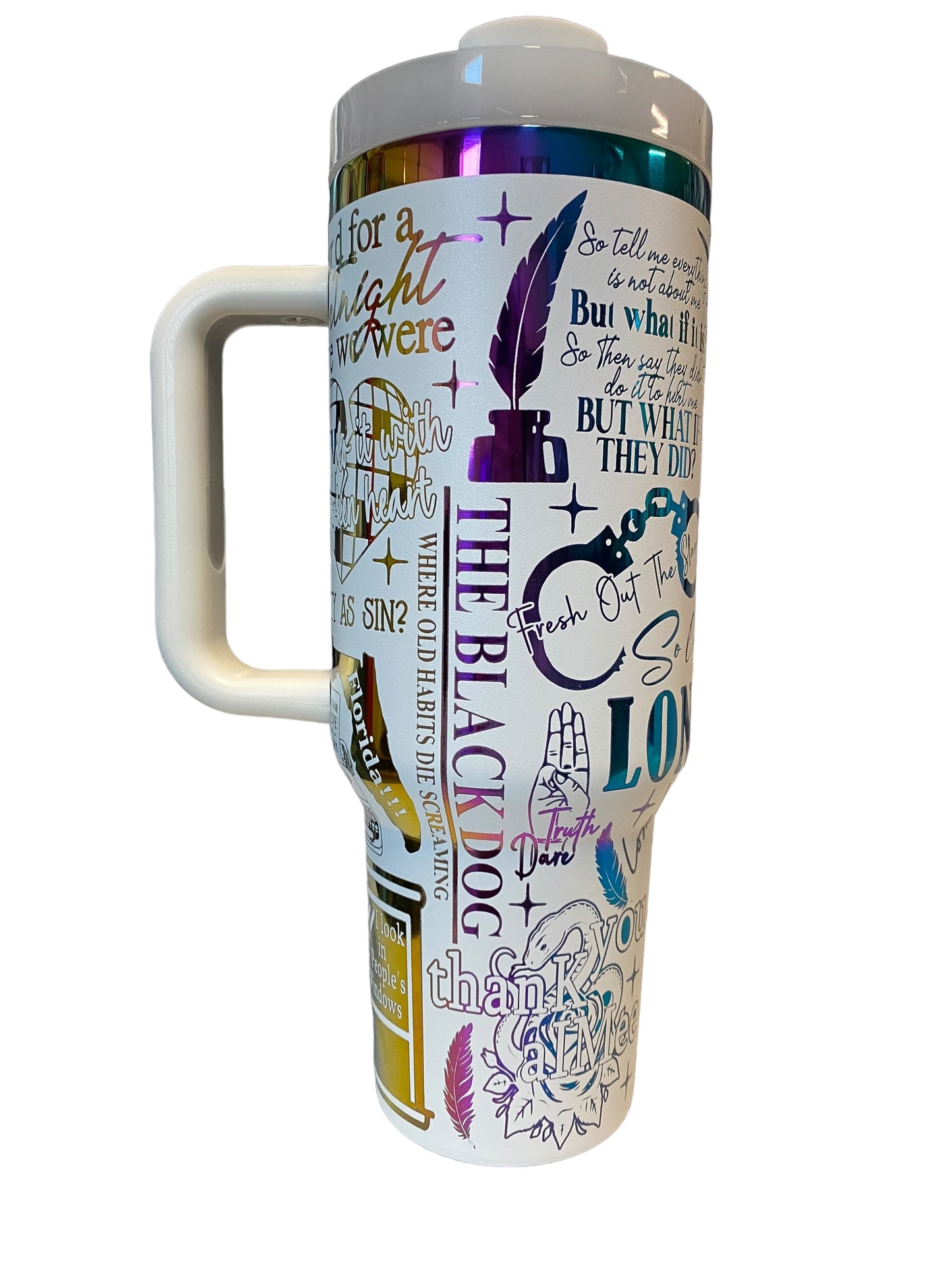 Swiftie TTPD Album Tumbler