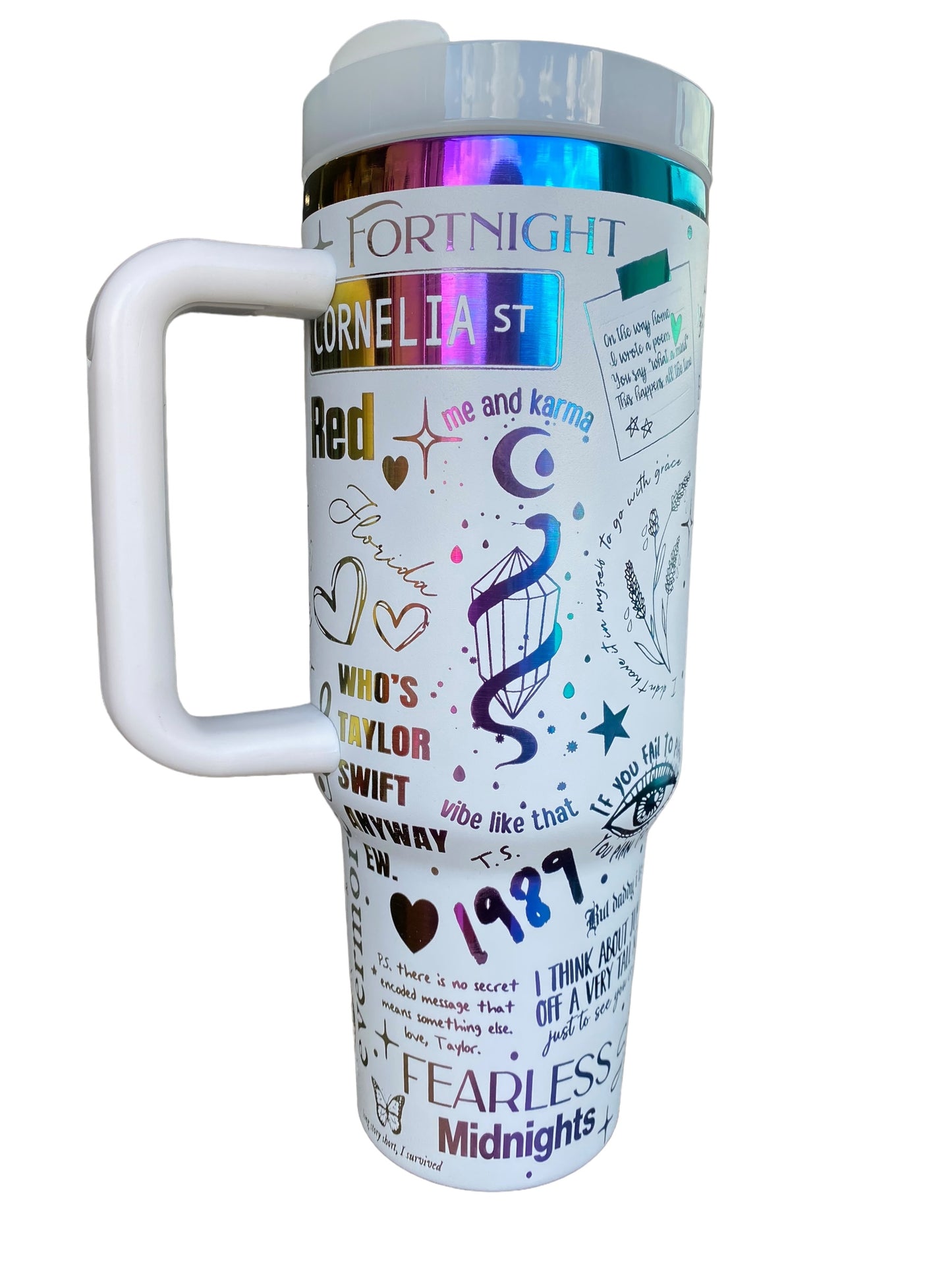 Swiftie Album Collage Tumbler