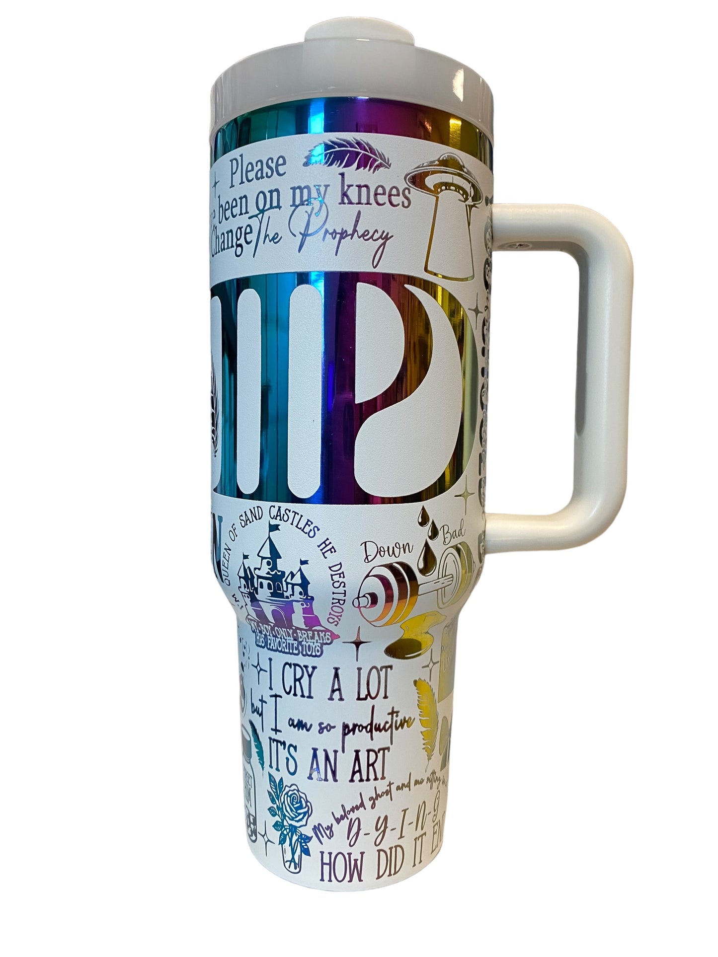 Swiftie TTPD Album Tumbler